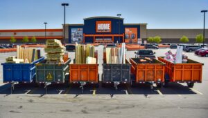 home depot dump trailer